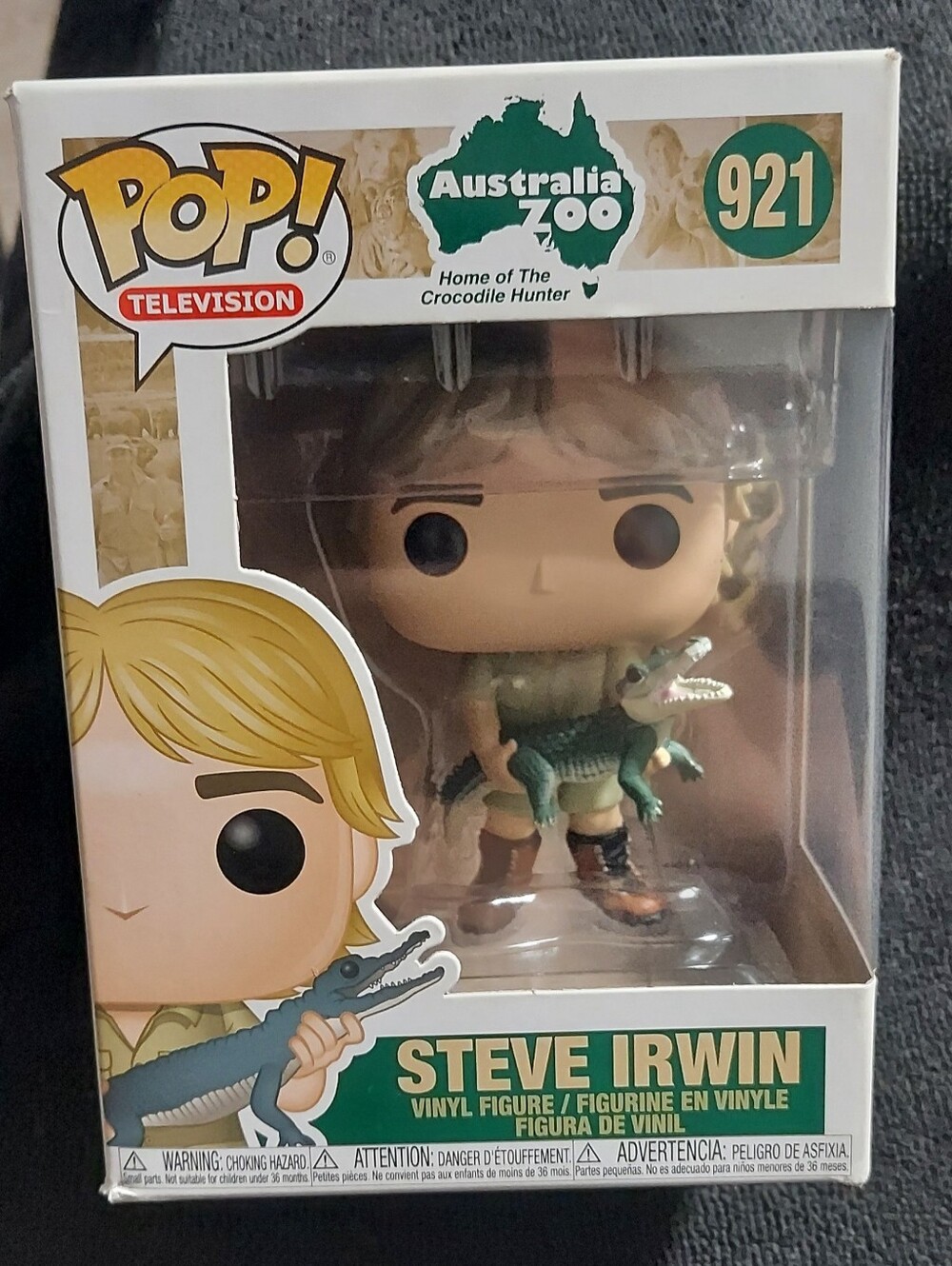 Funko Pop! Television: Steve Irwin #921 (Australia Zoo Exclusive)